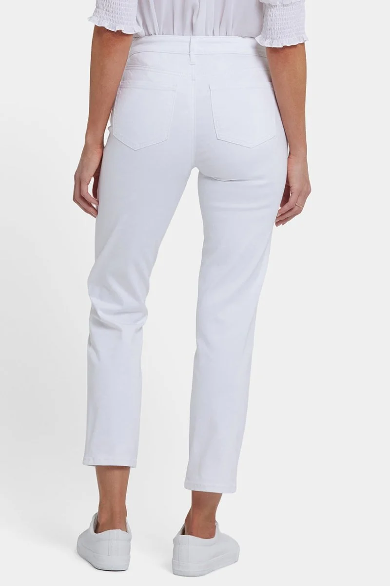 Sheri Slim Ankle Jeans | Optic White