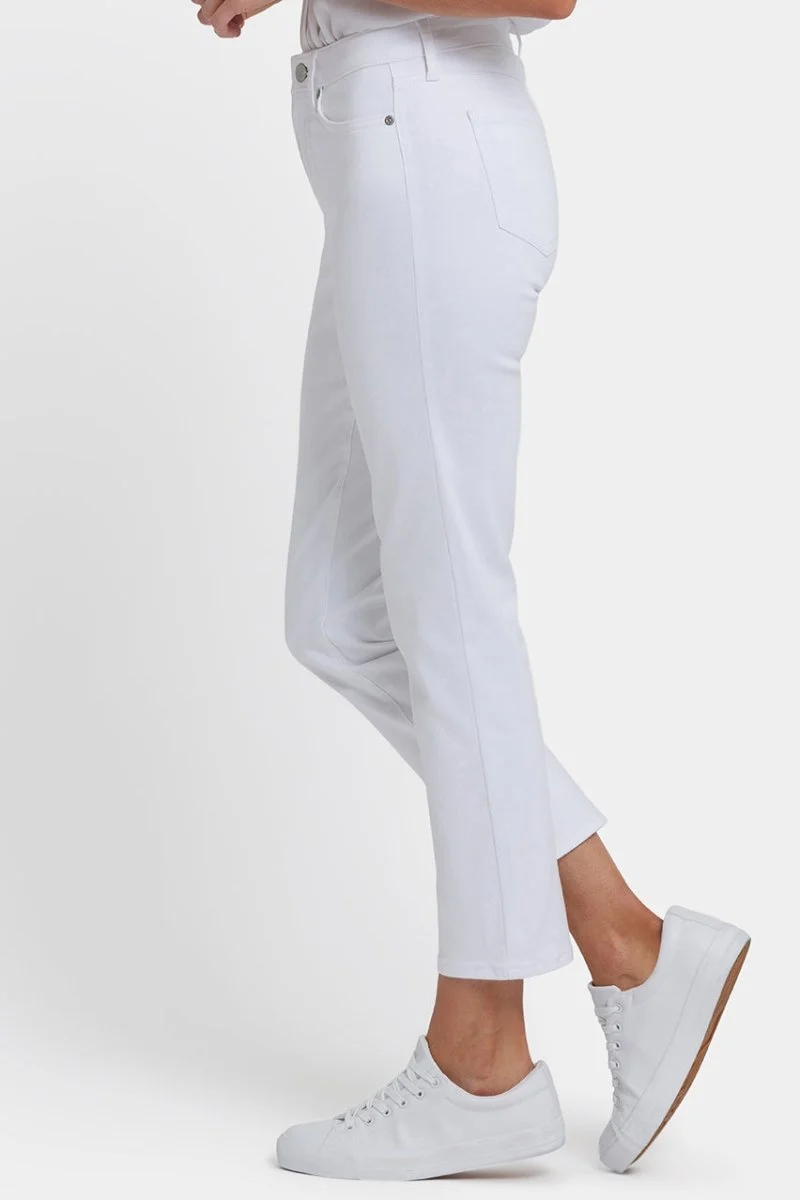 Sheri Slim Ankle Jeans | Optic White