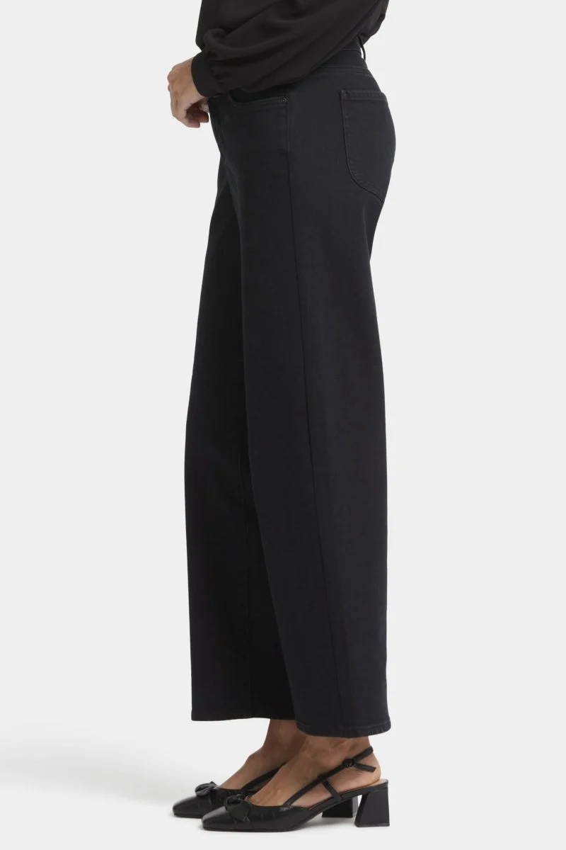 Jemma Barrel Jeans Schwarz Premium Denim | Night Tides