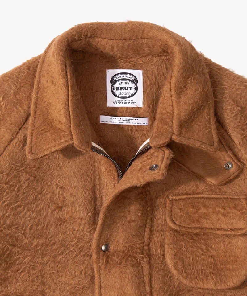 REWORK® WOOL PLAID JACKET - N° 001