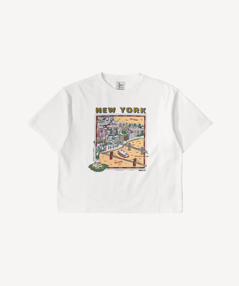 NEW YORK MAP TEE