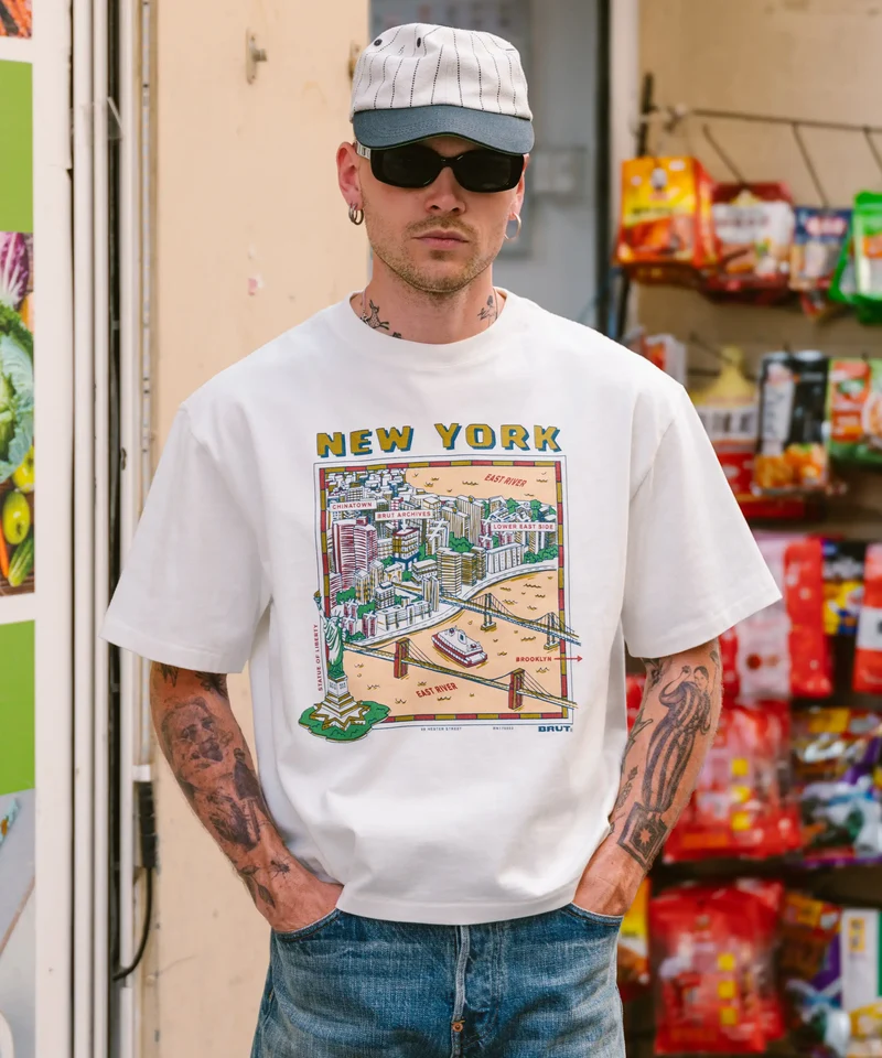 NEW YORK MAP TEE