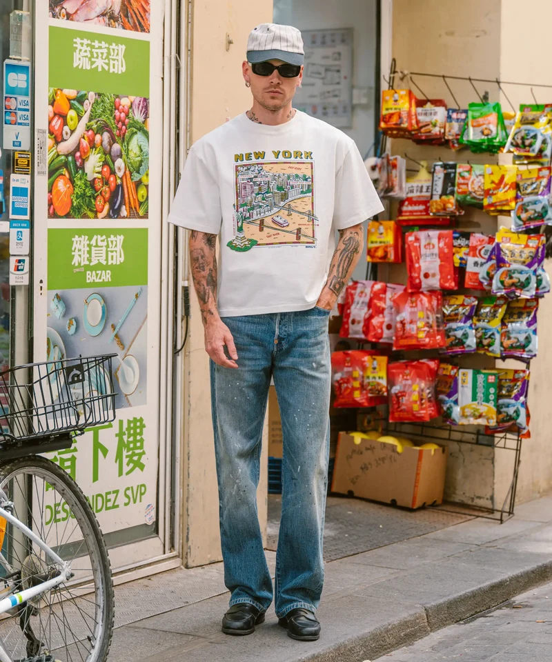 NEW YORK MAP TEE