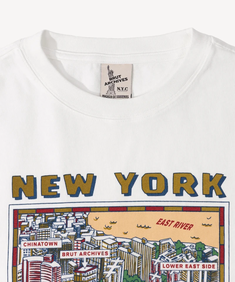 NEW YORK MAP TEE