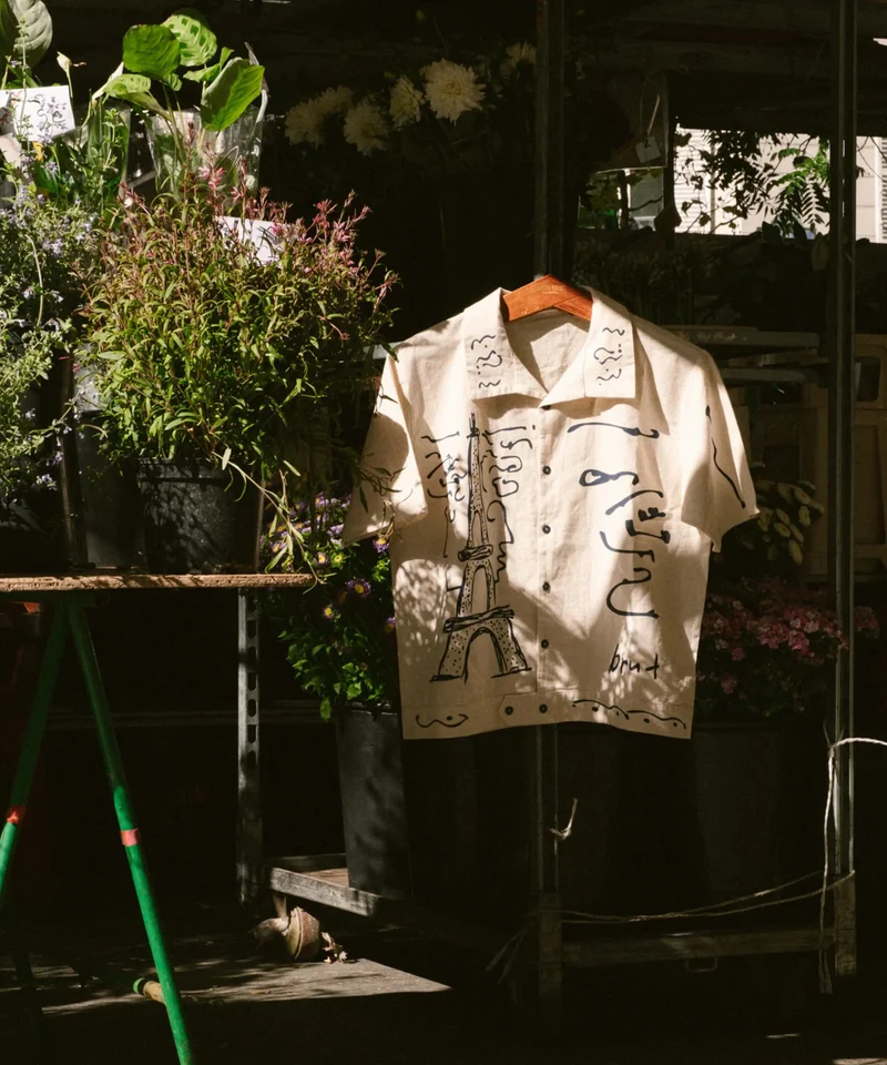 PAINTED IN PARIS SHIRT