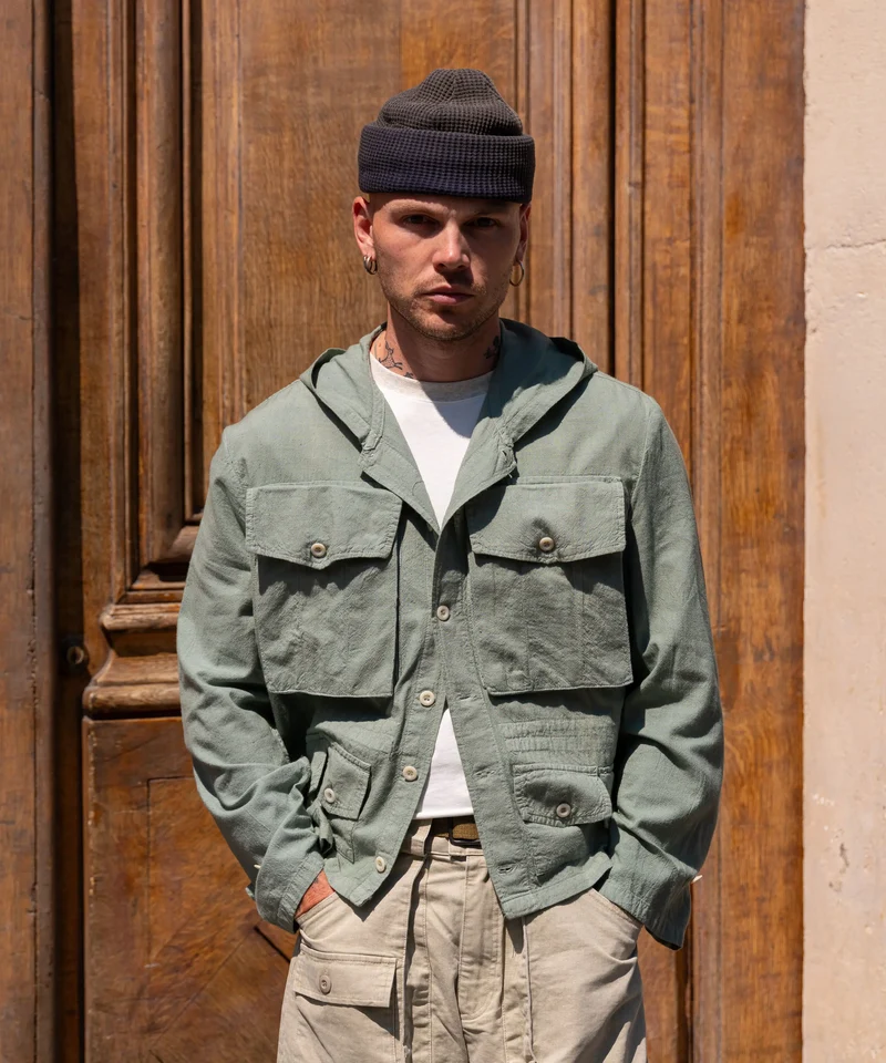 REWORK® HOODED MULTIPOCKET JACKET