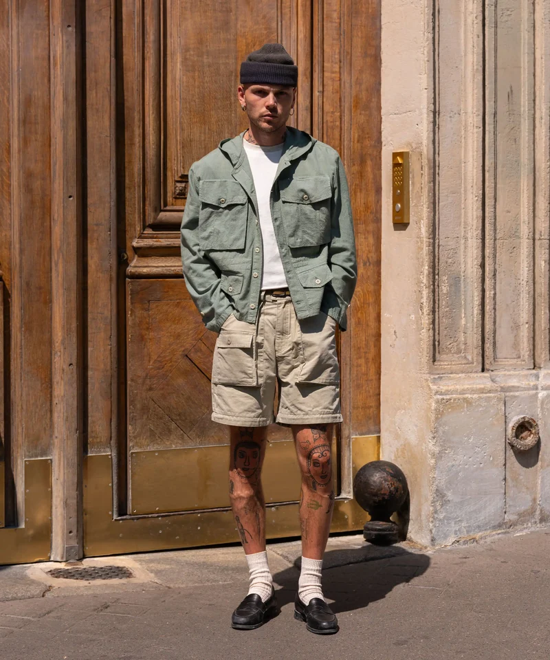 REWORK® HOODED MULTIPOCKET JACKET
