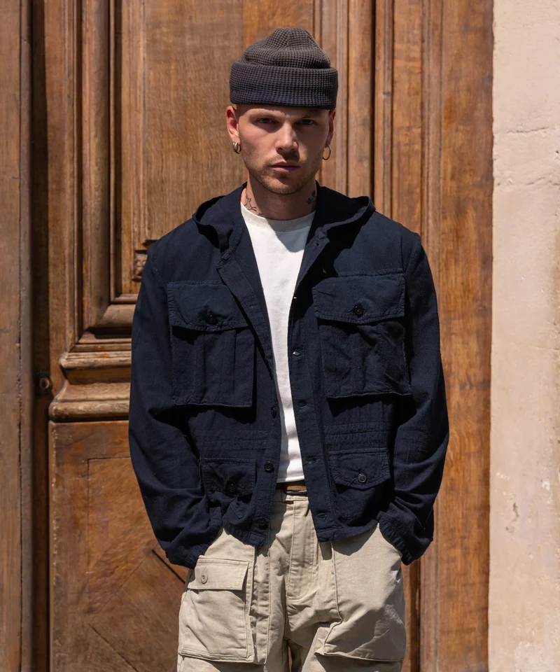 REWORK® HOODED MULTIPOCKET JACKET