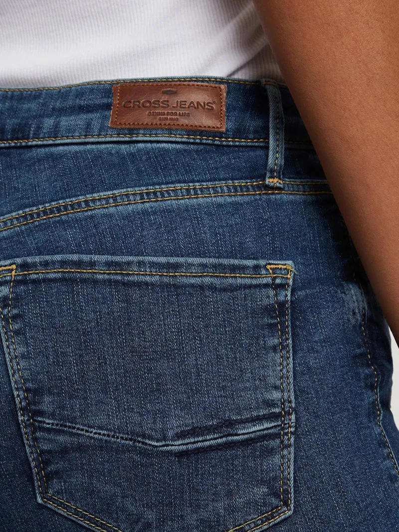 CROSS JEANS - ALAN, Skinny Fit, Mid-Waist, Dark Blue