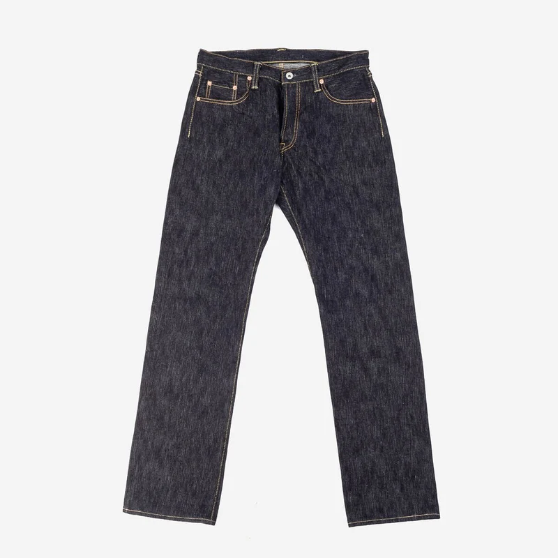 IH-634S-SLB 16 oz. Straight Cut Slubby Denim Indigo