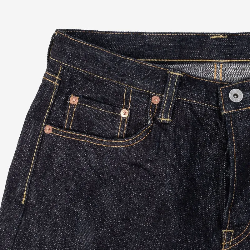 IH-634S-SLB 16 oz. Straight Cut Slubby Denim Indigo