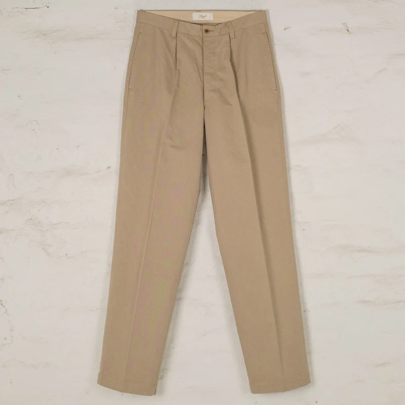 Italian Chino Trousers Beige
