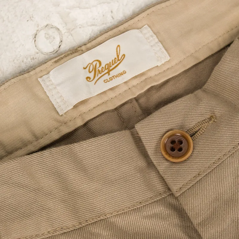 Italian Chino Trousers Beige