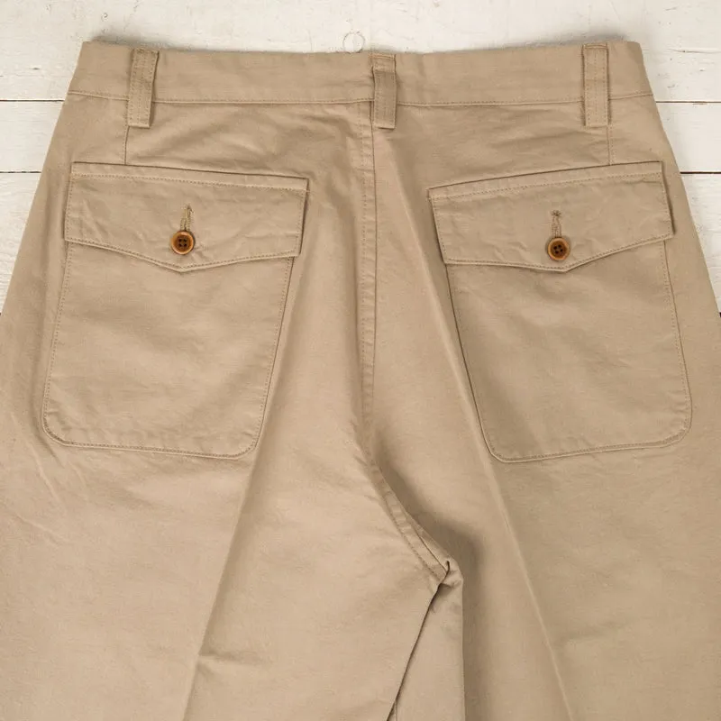 Italian Chino Trousers Beige