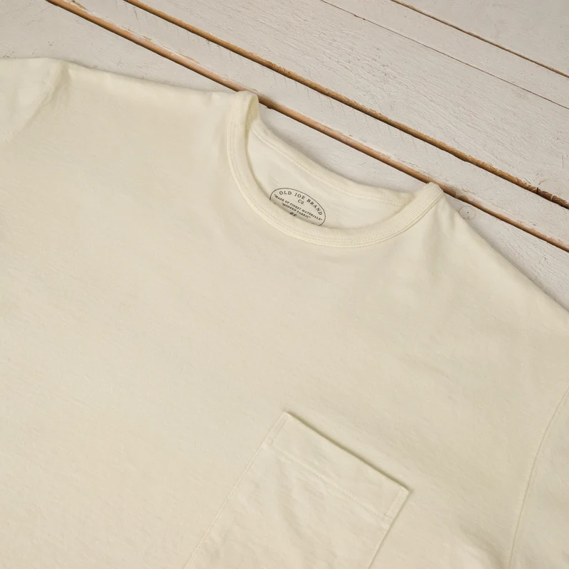 Tube Tee Raw White
