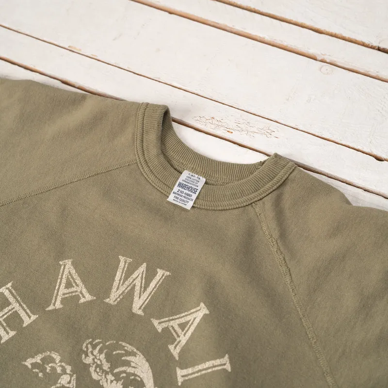 Short Sleeve Sweatshirt Hawaii Grün