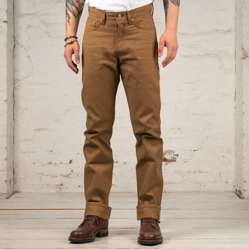 True Guy Selvedge Duck Canvas Braun