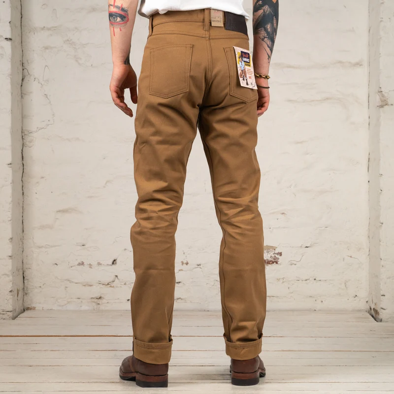 True Guy Selvedge Duck Canvas Braun