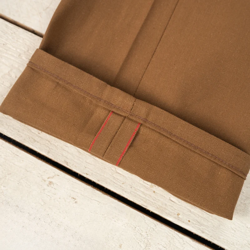 True Guy Selvedge Duck Canvas Braun