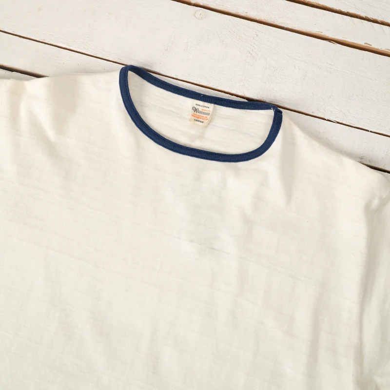 Ringer T-Shirt Cream/Navy