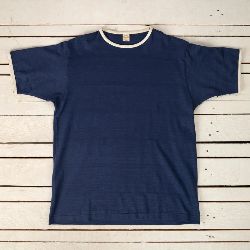 Ringer T-Shirt Navy/Cream