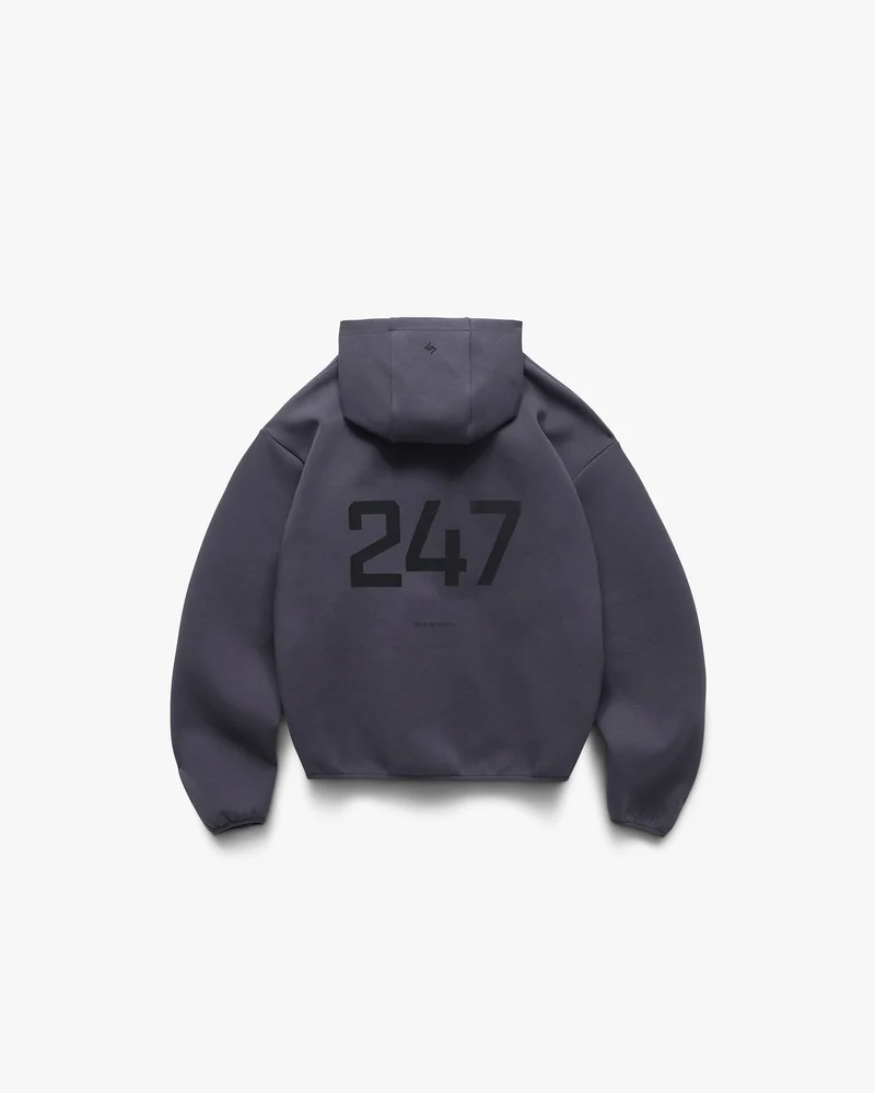 247 Form Zip Hood - Graphene