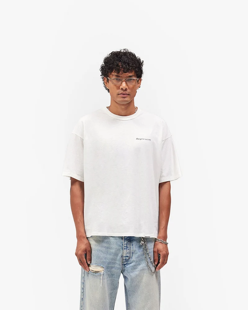 Lowercase Logo T-Shirt - Flat White