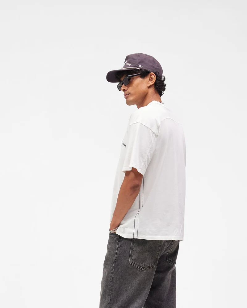 New York Yankees x Represent T-Shirt - Flat White