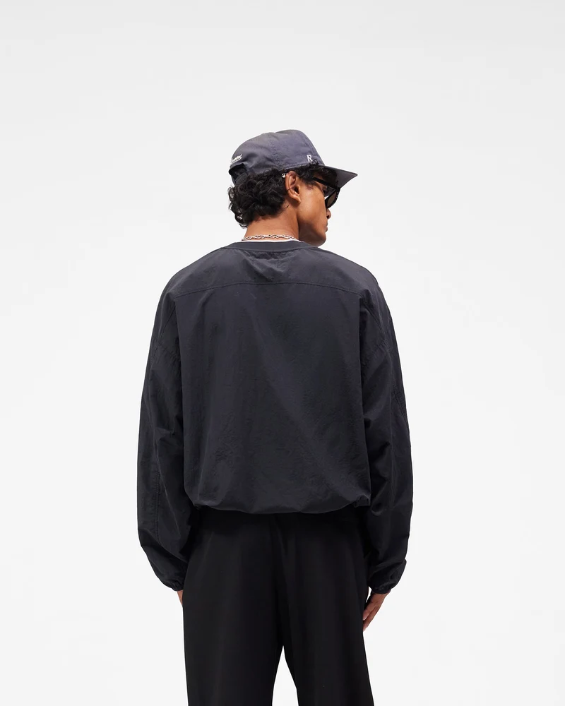 New York Yankees x Represent Nylon Pullover - Faded Black