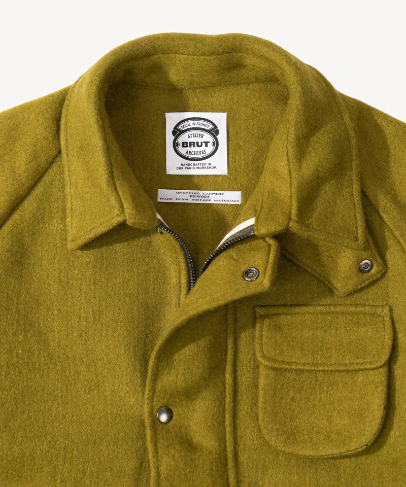 REWORK® WOOL PLAID JACKET - N° 007