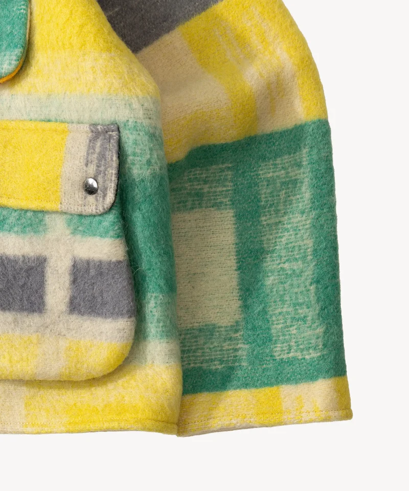 REWORK® WOOL PLAID JACKET - N° 014