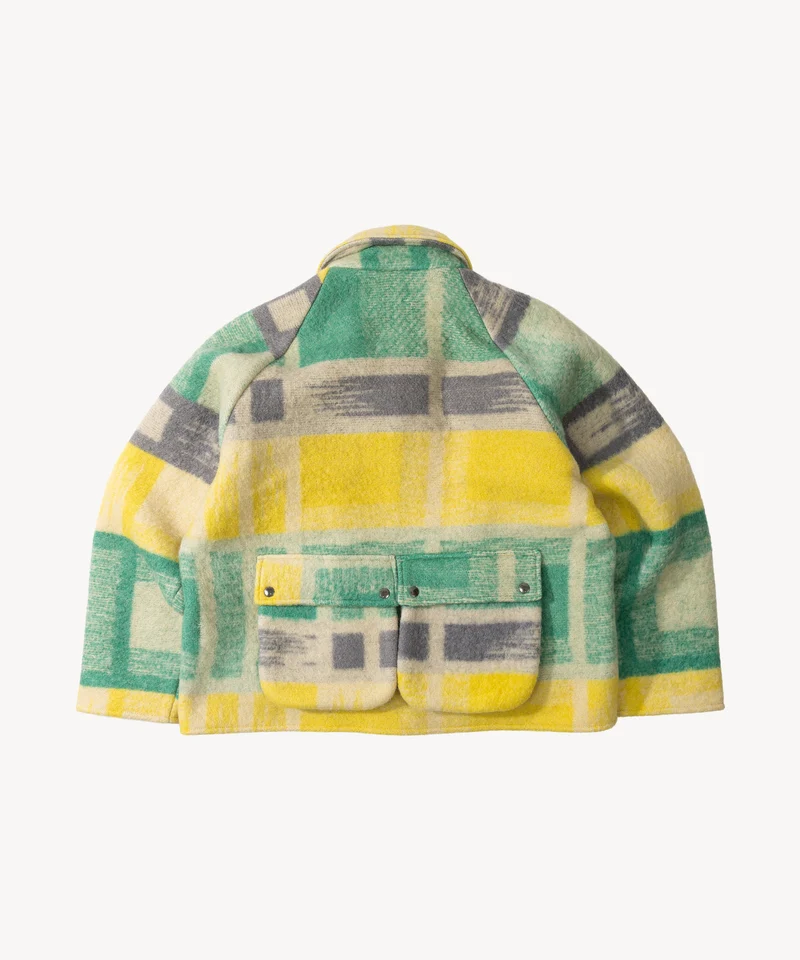 REWORK® WOOL PLAID JACKET - N° 014