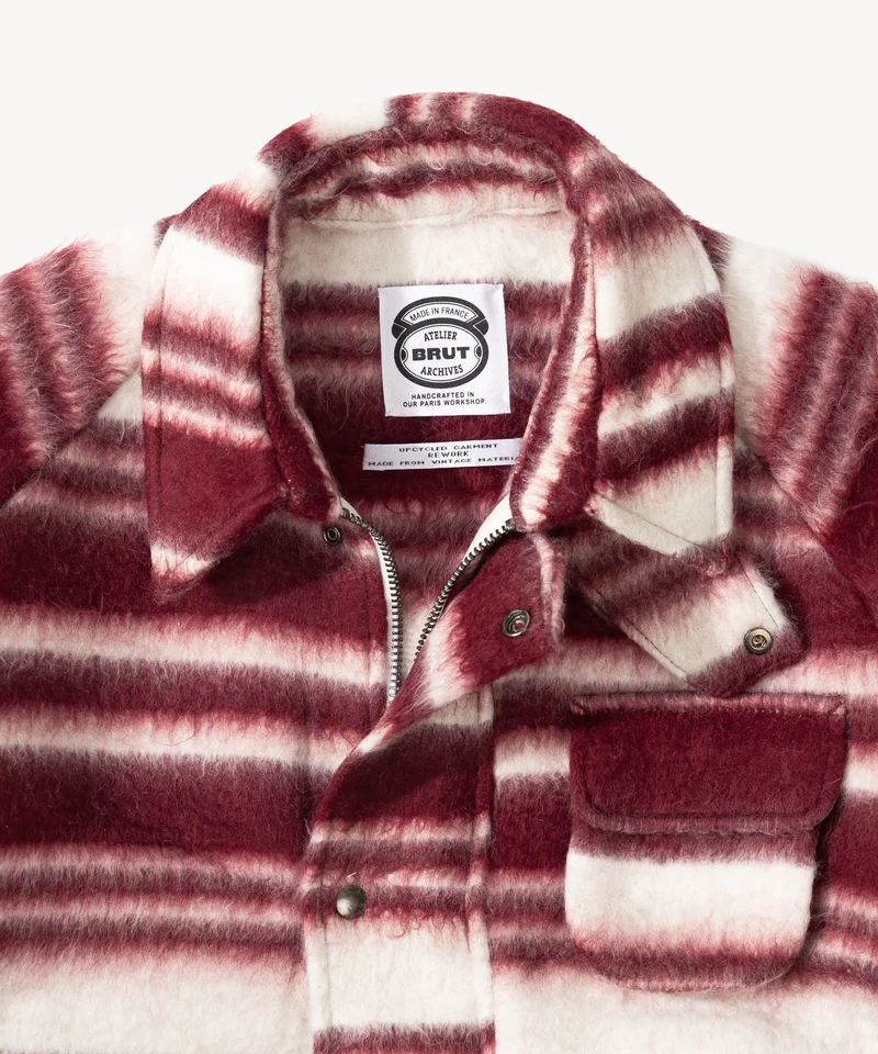 REWORK® WOOL PLAID JACKET - N° 005