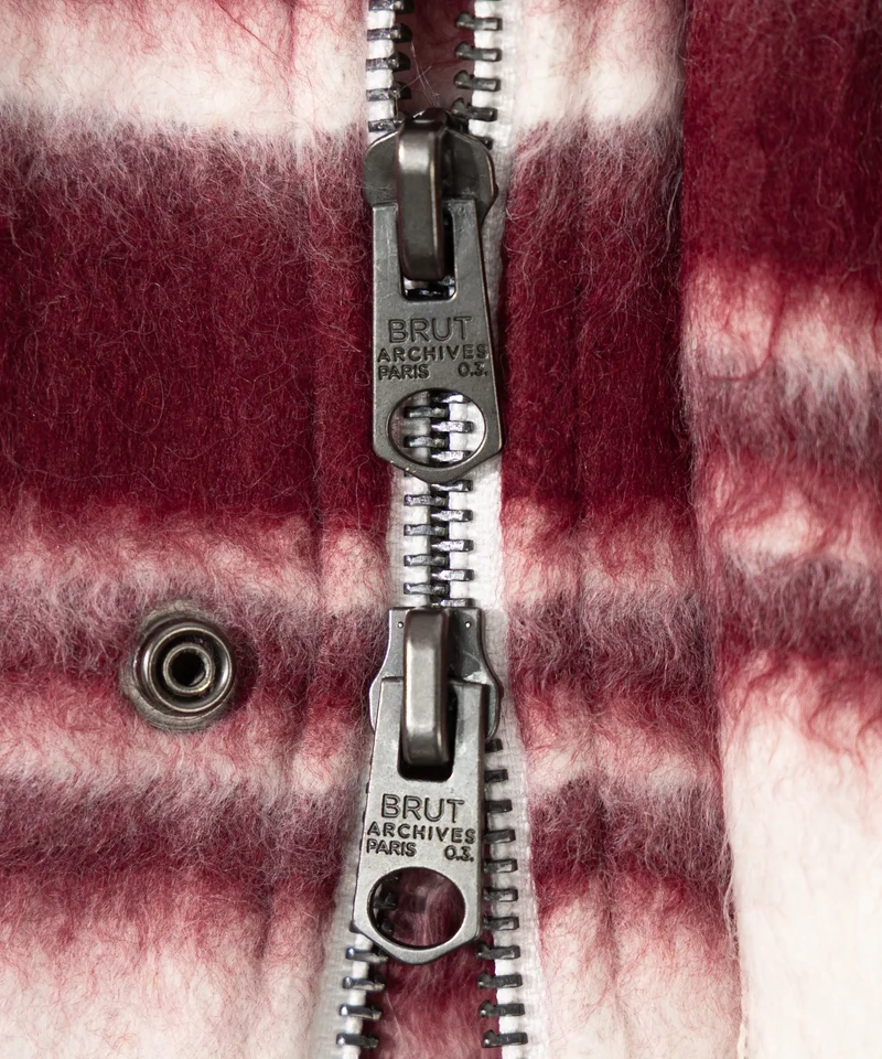 REWORK® WOOL PLAID JACKET - N° 005