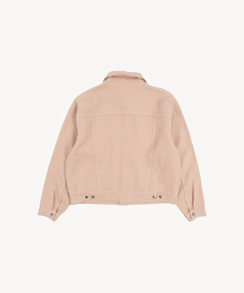 REWORK® DOUBLE PLEATED LINEN JACKET