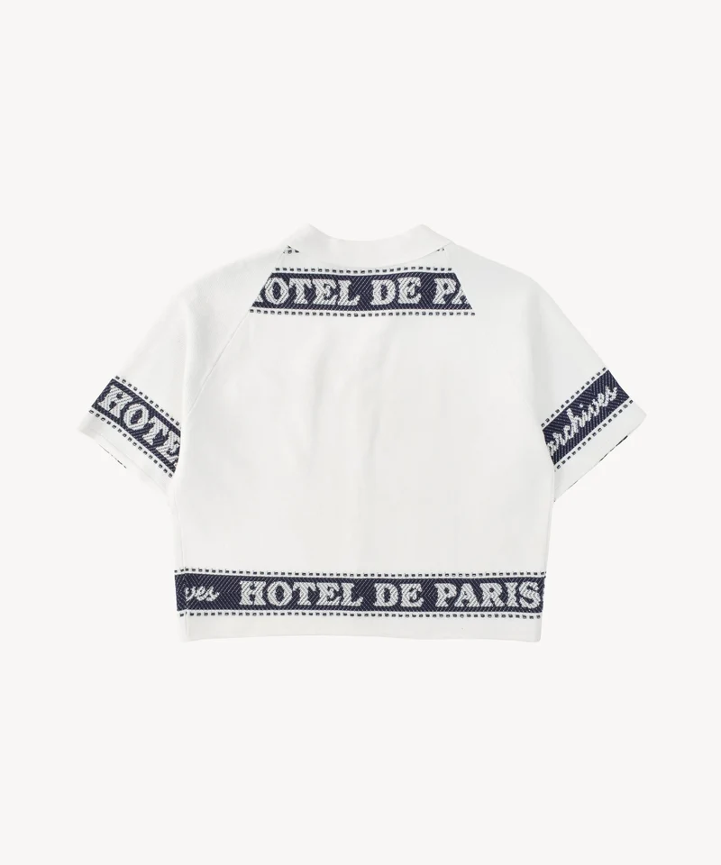 THE CROPPED HÔTEL DE PARIS SHIRT