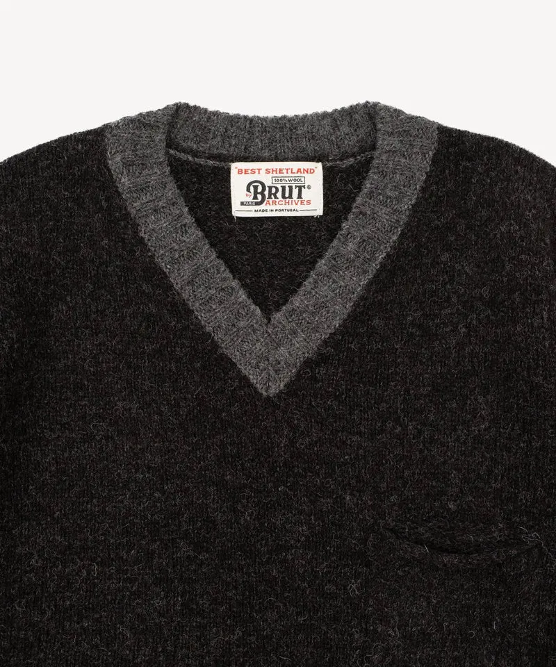 THE V-NECK SHETLAND