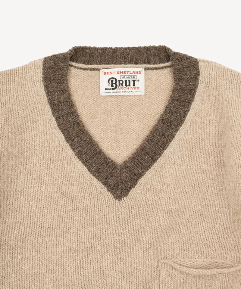 THE V-NECK SHETLAND
