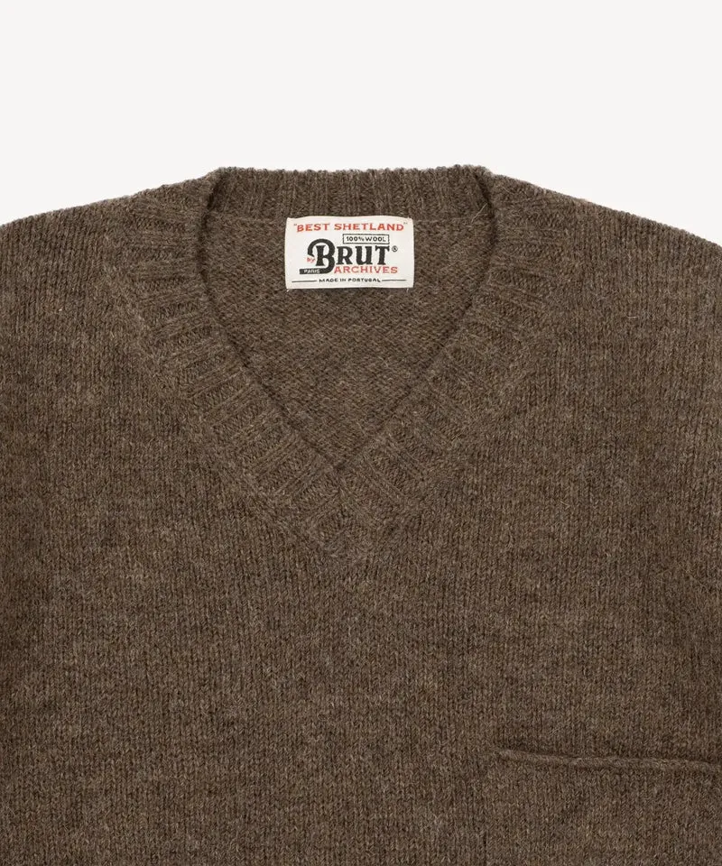 THE V-NECK SHETLAND