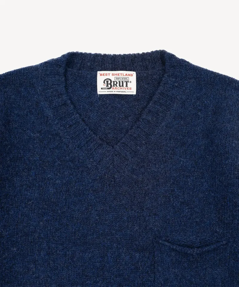 THE V-NECK SHETLAND