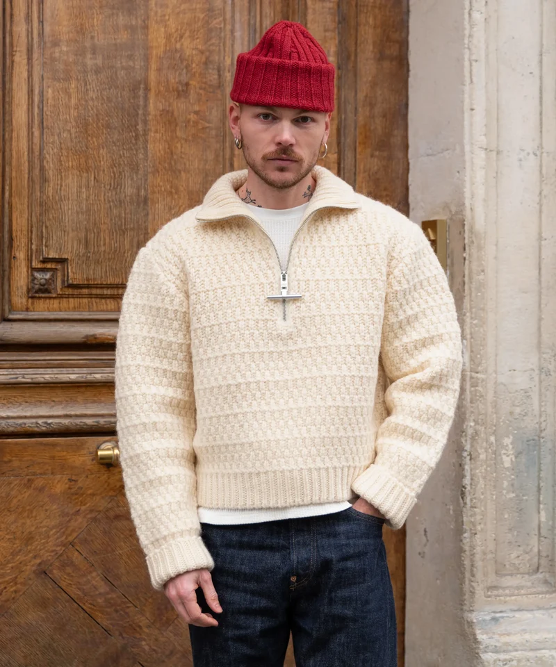 THE WHEAT TRUCKER SWEATER