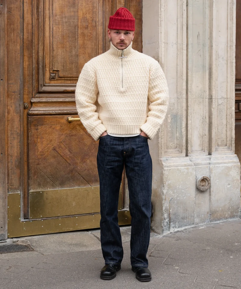 THE WHEAT TRUCKER SWEATER