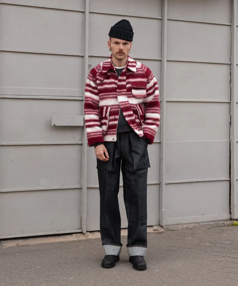 REWORK® WOOL PLAID JACKET - N° 017