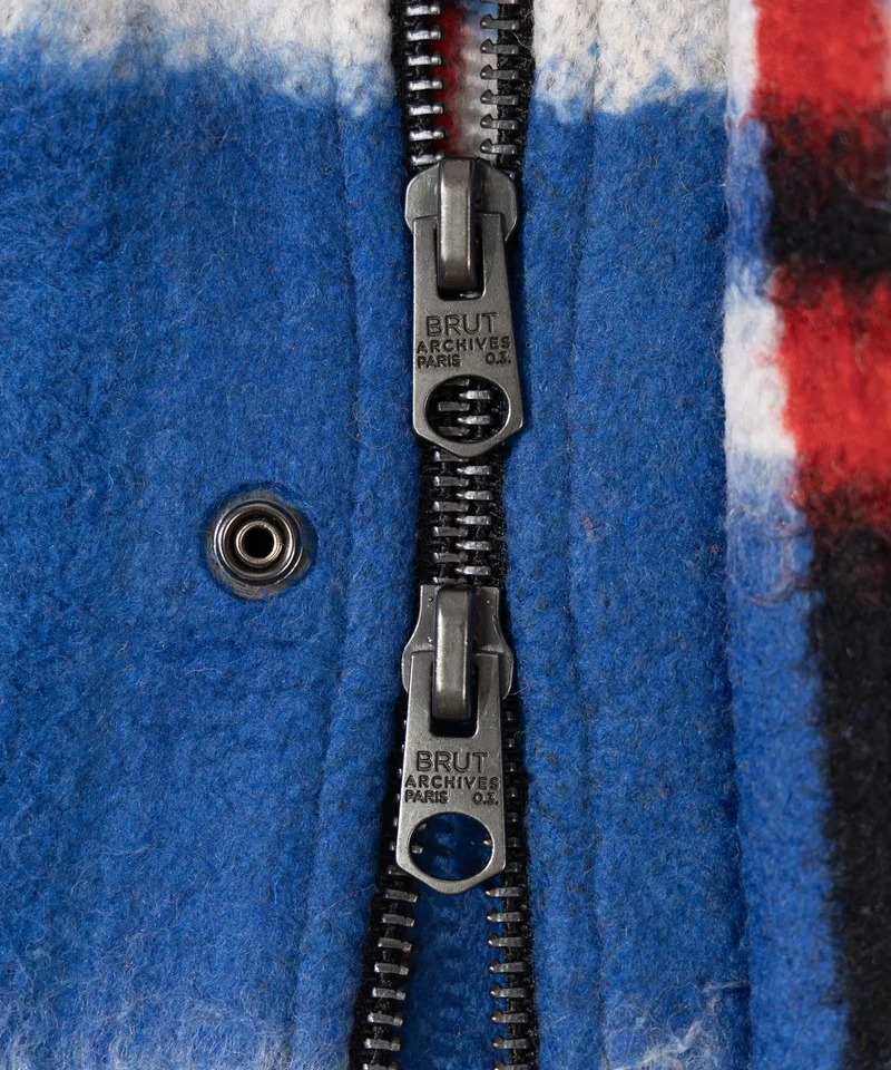 REWORK® WOOL PLAID JACKET - N° 017