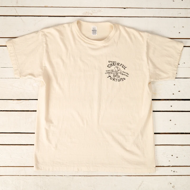 Second Hand Series Tortoise T-Shirt Cream