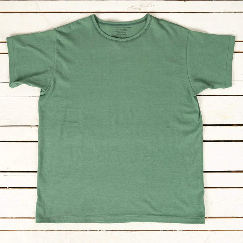 Undershirt Cotton Summer Grün