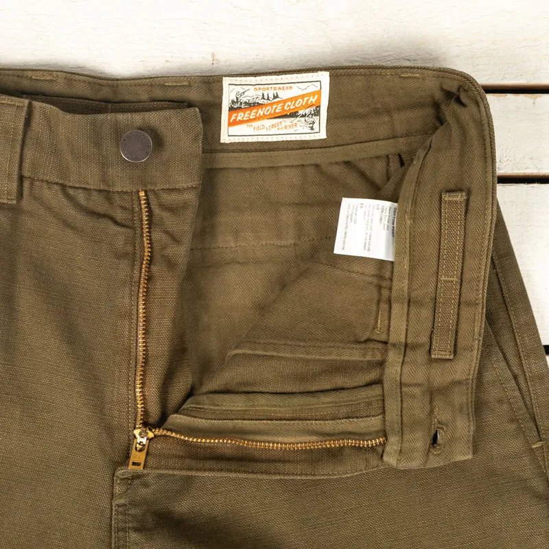 Deck Pant 14 oz. Slub Army