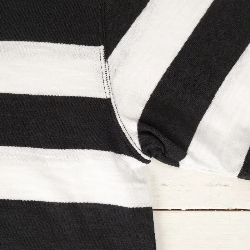 Buco Stripe T-Shirt Schwarz/Weiß