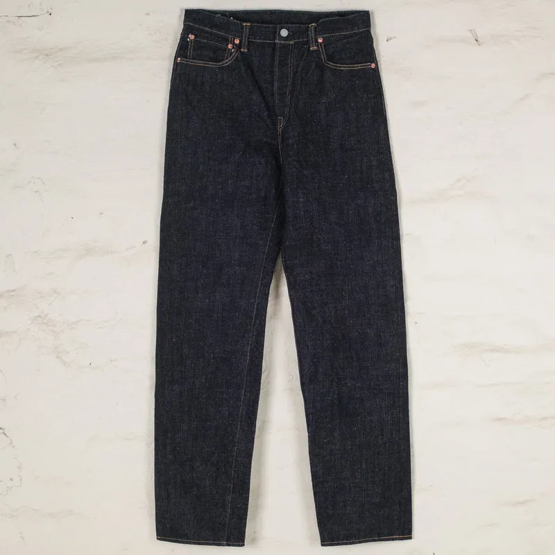 0411 15,5 oz. SLUB-NEP DENIM STRAIGHT FIT JEANS