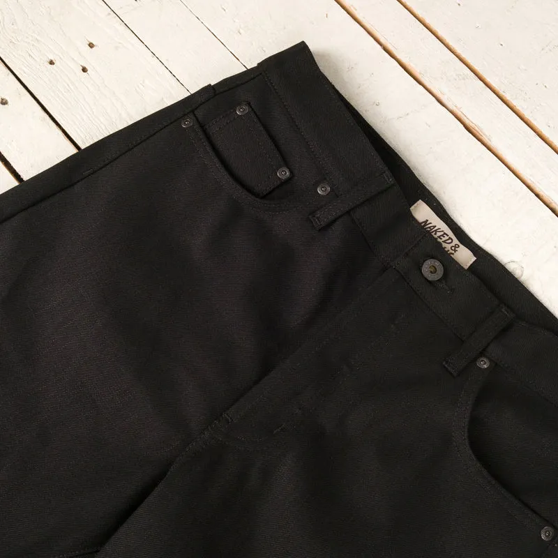 Groovy Guy Solid Black Selvedge
